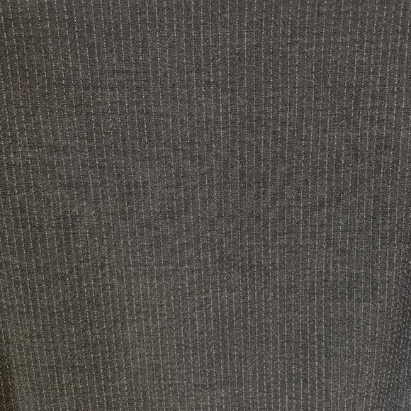 Classiques Wool Stretch Tulip Hem Skirt Size 12 Black Charcoal Pinstripe - Picture 5 of 13